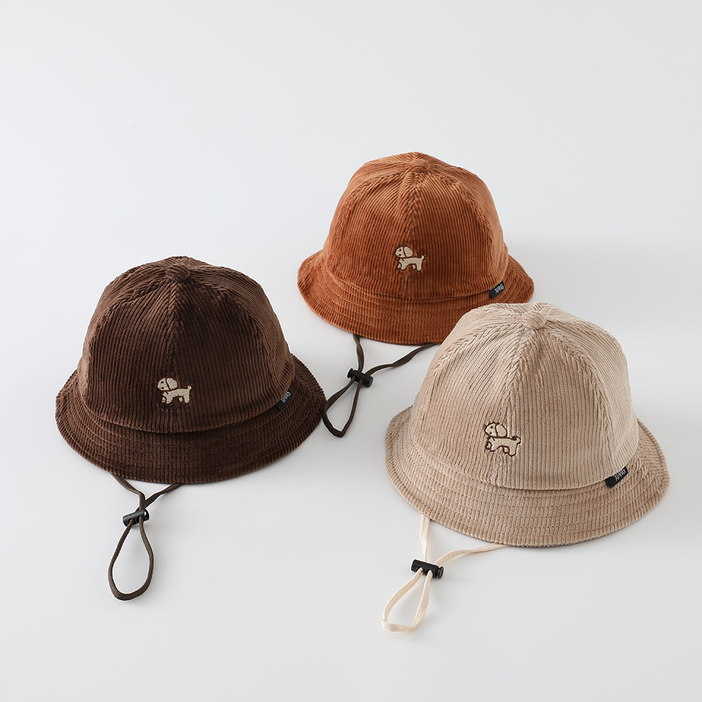 Kids Corduroy Outdoor Leisure  - Bucket Hat Cotton 评论和价格