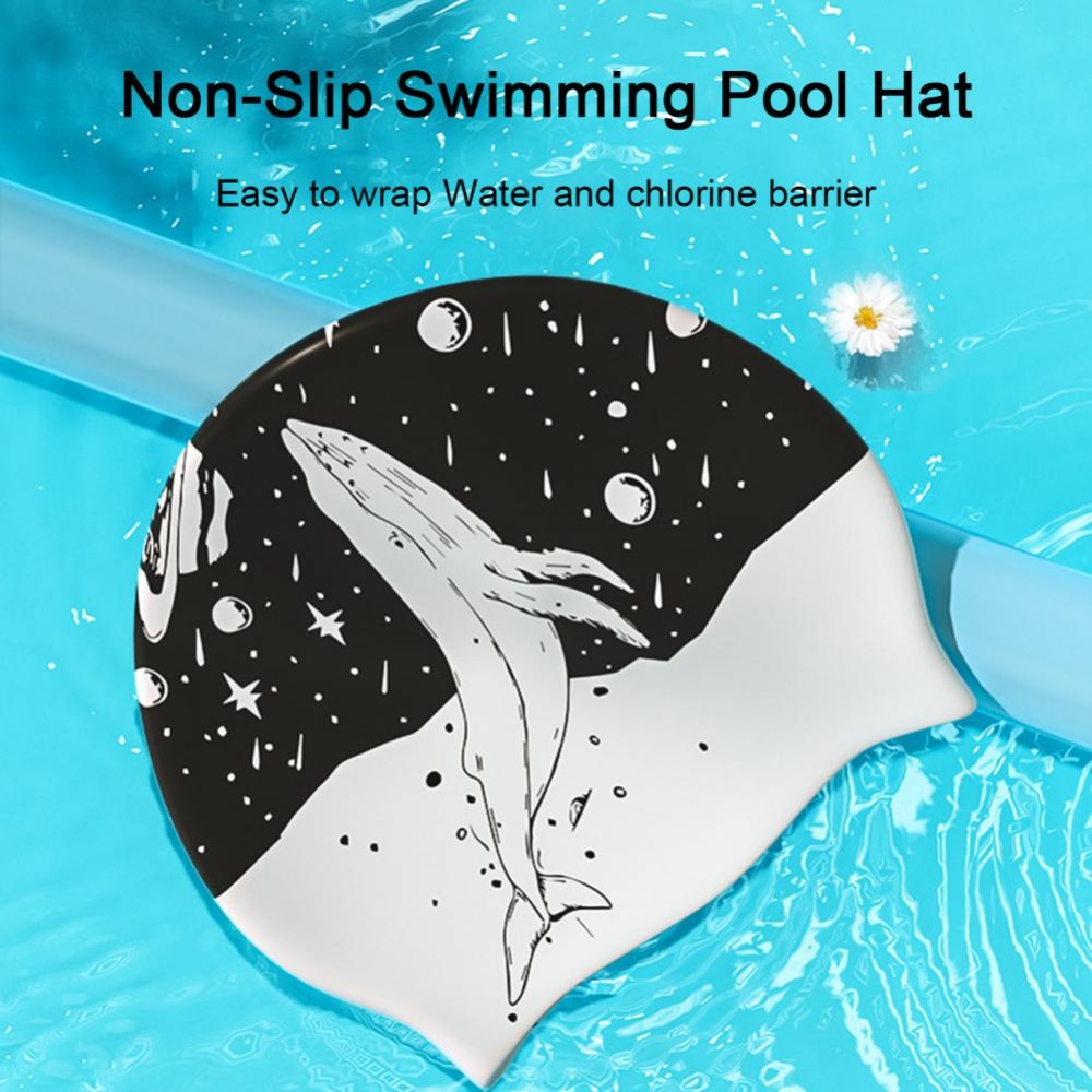 Not Too Tight Double-sided Pri - Swim Hat Silicone 评论和价格