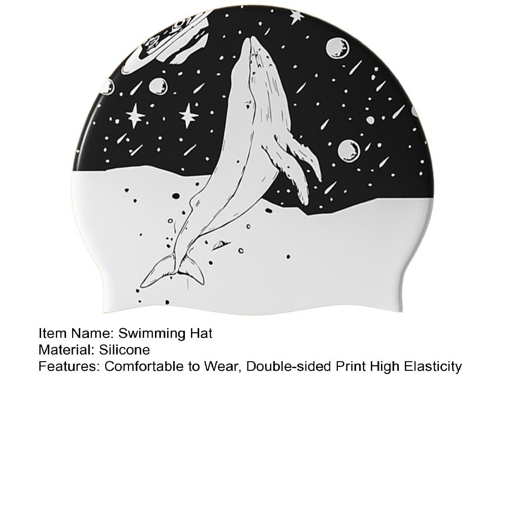 Not Too Tight Double-sided Pri - Swim Hat Silicone 评论和价格