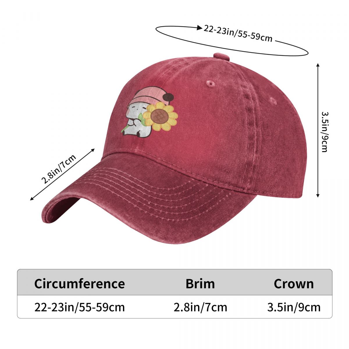 Washed Men's Baseball Cap Sunf - Golf Cap Dad 评论和价格