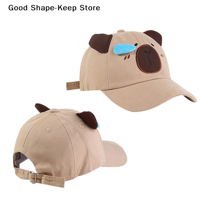 Capybara Embroidery Couple Bas - Golf Cap Dad 评论和价格