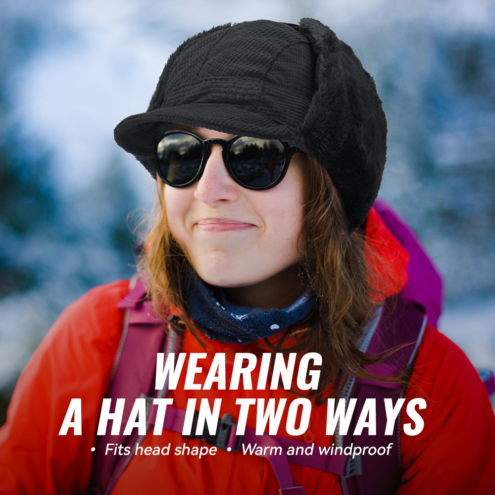 WRELS Winter Trapper Hat Windp - Trapper Hat Ear Flap 评论和价格