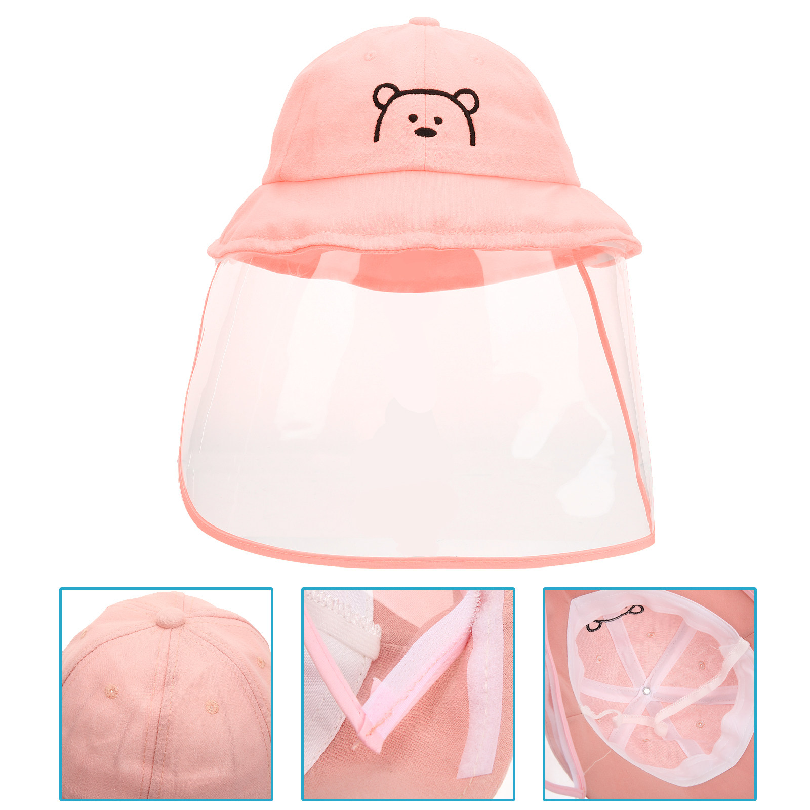 Pink Kids Bucket Hat Wide Brim - Bucket Hat Cotton 评论和价格